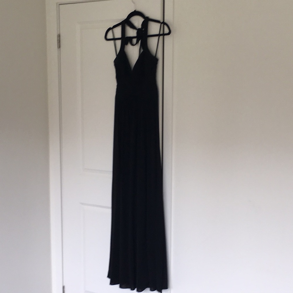 BCBG floor length evening gown size xxs
